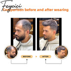 Lace Top With Pu Mens Wigs Baldness-Natural Hair Piece-Free Style Toupee-Multiple Size Hair System7
