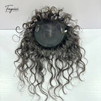 Luxury Silk-Top Clip-In Hair Topper – Seamless Volume & Perfect Coverage