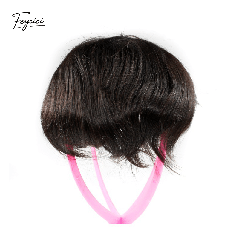 Men's Breathable Fine Mono Toupee - Hand-Tied Real Human Hair System with Natural Lace Front & NPU Perimeter