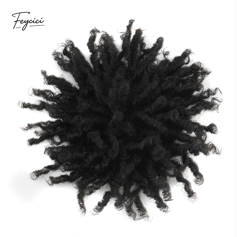 Men's Dreadlock Toupee Hairpiece – Featherlight Short Dread Hair Topper