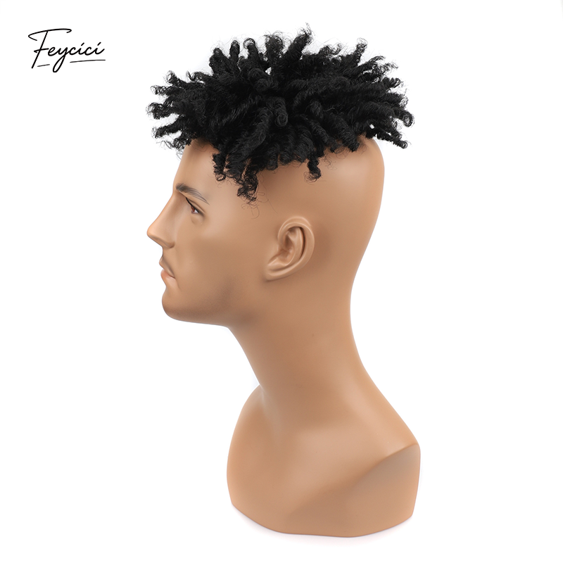 Men's Dreadlock Toupee Hairpiece – Featherlight Short Dread Hair Topper