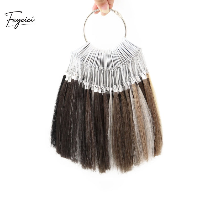 Men's Color Ring |64 Color Detailed Color Ring |Stock Hair Systems |Choose Right Color1