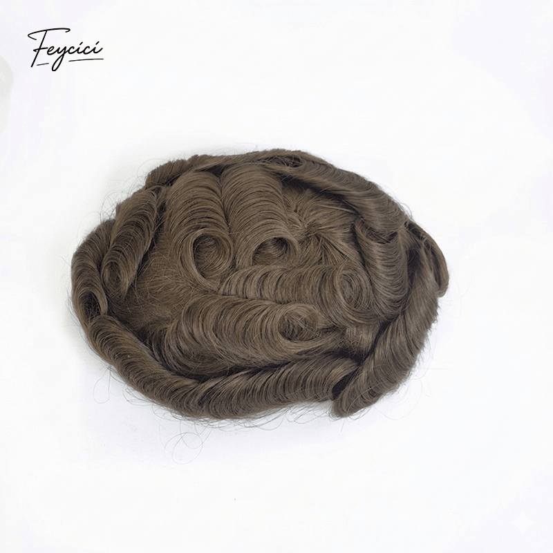 Mirage Series - 0.03mm Ultra-Thin Skin Men’s Hair System (Knotless V-Loop)