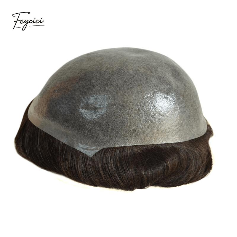 Mirage Series - 0.03mm Ultra-Thin Skin Men’s Hair System (Knotless V-Loop)