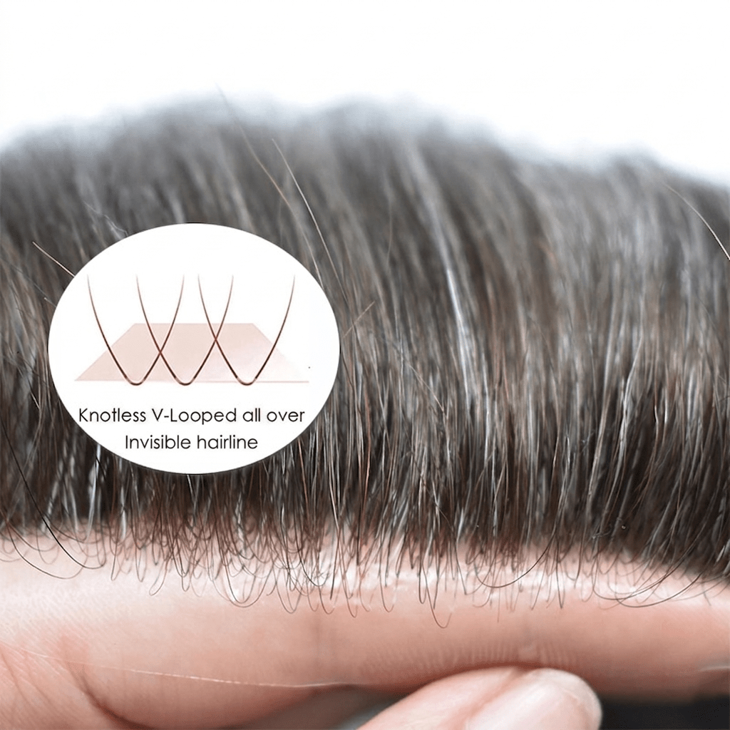 MirageSkinSeries-V-LoopedInvisibleThinSkinMen_sHumanHairToupee_4