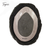 Mono With Poly Hair System for Men –Natural Hair Piece -Free Style Toupee- Mens Wigs Baldness