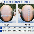 Mono With PU Hair System –Natural Hair Piece Free Style Toupee- Mens Wigs Baldness6