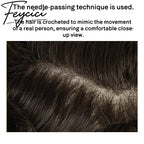 Natural Wave MONO Top With PU Mens Wigs Baldness-Natural Hair Piece-Free Style Hair System Toupee11