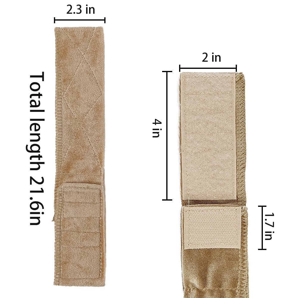 Non-Slip Velvet Wig Grip Band - Adjustable Secure Fastener Headband