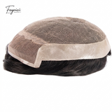 OCT Series - Ultra-Breathable French Lace Center Men's Human Hair Toupee
