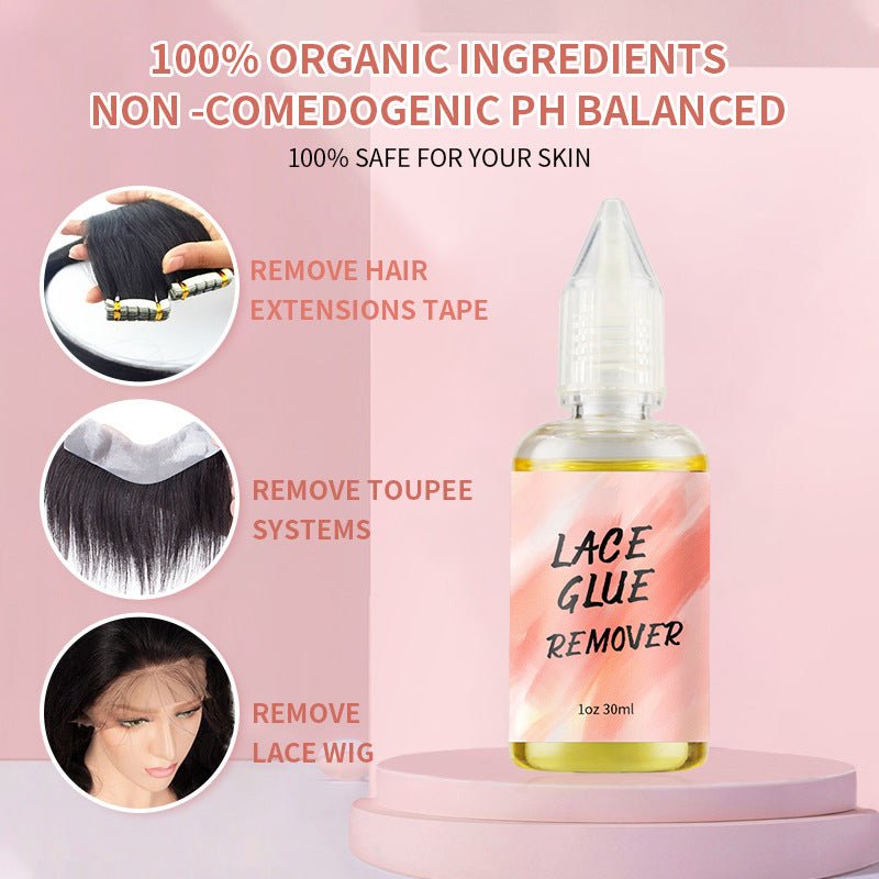 Professional Lace Wig Adhesive Remover - 38ml Rapid Release Solvent for Hair Systems