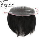 Thin Skin Frontal Mens Wigs Baldness-Natural Hair Piece-Free Style Hair System-Hair Patches4