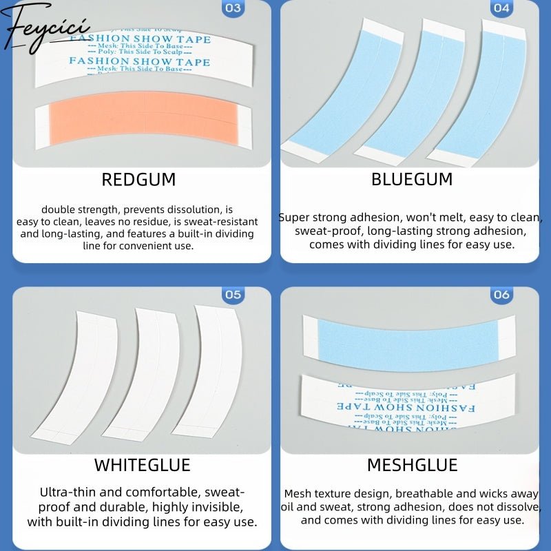 Toupee Tape| Waterproof Invisible| Undetectable Invisible Edge5