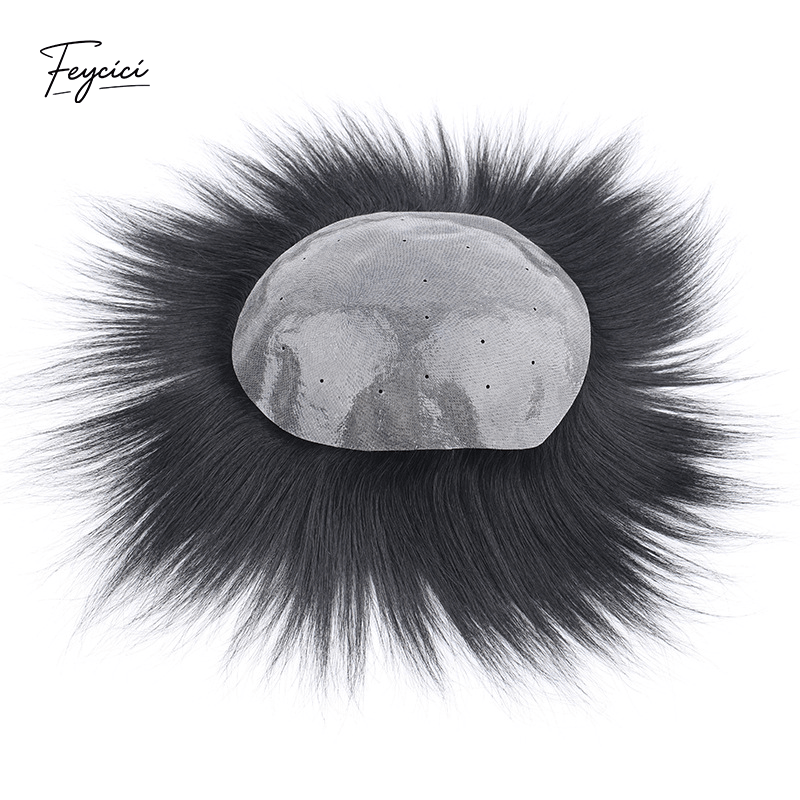 Ultra-Thin Bio-Skin Men’s Toupee - 0.03mm Transparent PU V-Loop Seamless Human Hair Replacement System