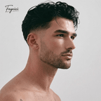 Ultra-Thin Skin Men’s Toupee - V-Loop Knotless Human Hair System for Spring/Summer