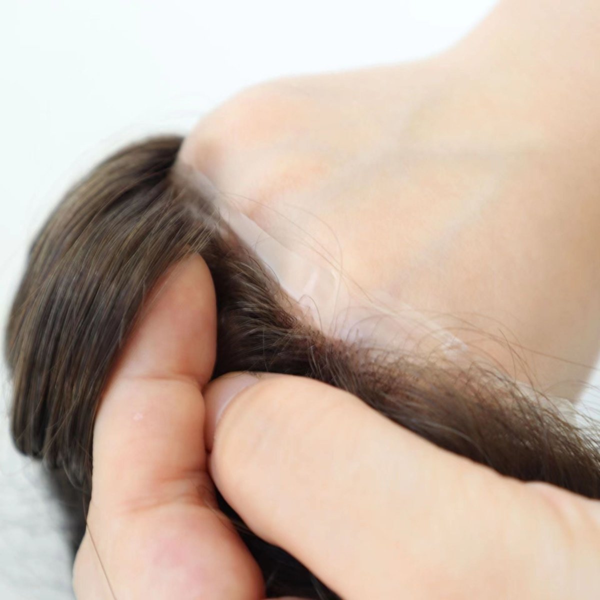 Ultra-Thin Skin V-Loop Hair System  - Invisible Bio-Scalp Realism