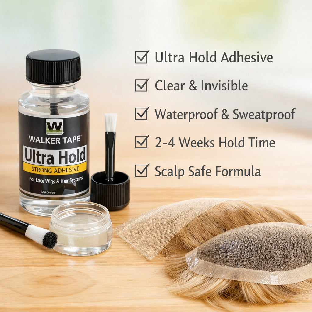 Ultra Hold Adhesive - Maximum Wear Waterproof Liquid Glue for Lace & Poly Systems6
