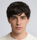 Invisible PU Hair System for Men –Natural Hair Piece Ultra 0.04mm Full Hand Tied Natural Hair Piece
