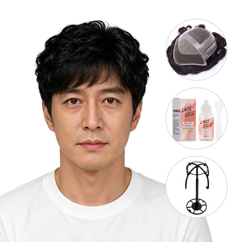 Comfortable Lace Top Hair System Breathable Essential Bundle